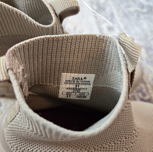 New boys Zara combat look boot size 31 - Picture 6 of 6